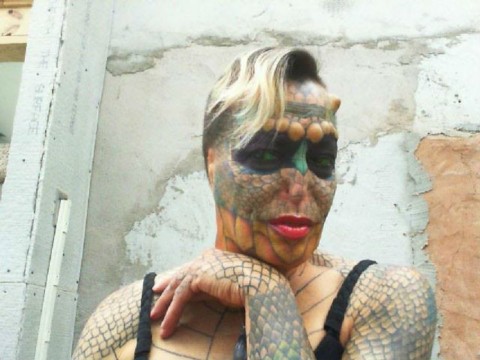 Eva Tiamat Baphomet Medusa, a %u2018Dragon Lady%u2019.