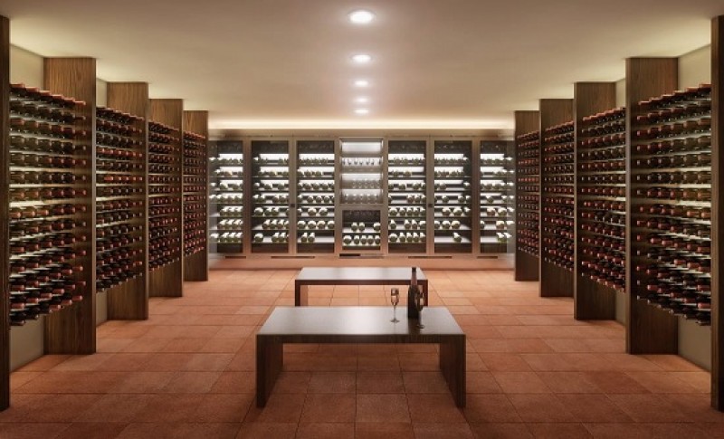 Imagem do projeto do The Oppidum, bunker na República Tcheca.