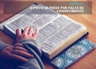 “O MEU POVO SE PERDE POR FALTA DE CONHECIMENTO” (Os 4, 6)          A escandalosa ignorância dos católicos a respeito de sua própria doutrina